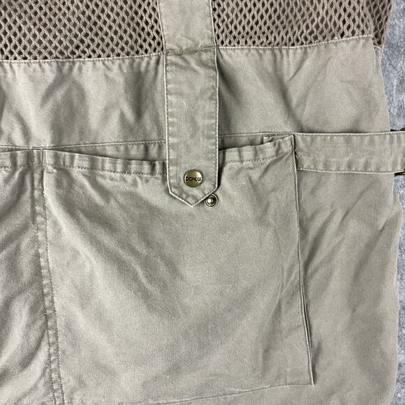 Domke PhoTOGS Vest Mens Large Khaki Mesh Utility Photographer Fishing Outdoor - Picture 12 of 13